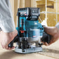 Makita RP001G XGT 1/2" 12mm Plunge Router